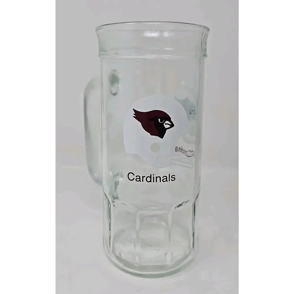 Vintage St Louis Cardinals Football‎ Fisher Nut Drinking Glass 